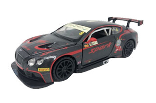 Машина металева "Автопром" 4364, 1:43 Bentley Continental GT3 Concept,1 колір, відкриваються двері, в коробці р. 14,5*6,5*7см