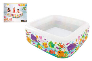 Басейн INTEX "Акваріум" (рем. комплект, 3 секції) в коробці 57471 р.159*159*50см