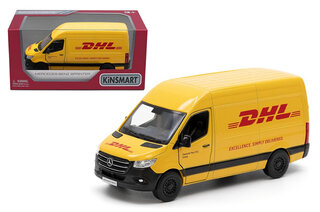 Машина метал. KINSMART MERCEDES-BENZ 5'' KT5429W Sprinter DHL Edition метал. інерц. відкр. дв. кор.