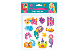Набір для творчості м'які наліпки "Русалоньки" VT4210-09 Vladi Toys