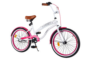 Велосипед CRUISER 20' T-22036 white+crimson