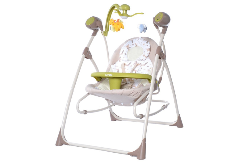 Колиска-гойдалка CARRELLO Nanny 3 в 1 CRL-0005 Brown Fox