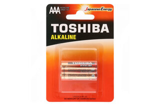 Батарейки Toshiba R03 Red Alkaline 2 шт.на блістері