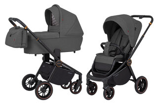 Коляска універсальна CARRELLO Epica/GT, CRL-8510/1 (2in1) Iron Grey 