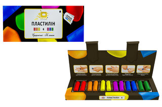 Набір пластиліну TM OKTO 6 кольорів/91001