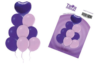 Набір з 9 повітряних кульок "Violet" ТМ "Твоя Забава"
