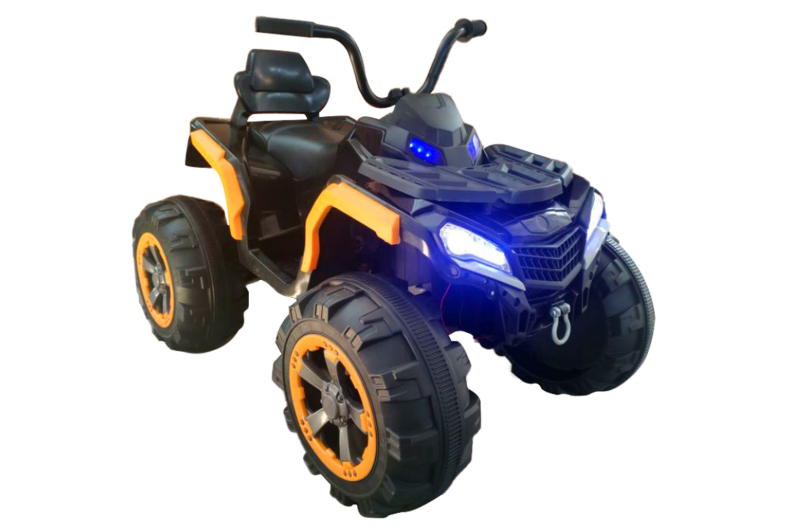 Ел-мобіль T-7314 ORANGE квадроцикл 12V7AH мотор 2*35W з MP3 106*68*50