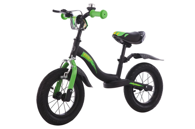Велобіг BALANCE TILLY Rocket 12" зелено-чорний T-212520