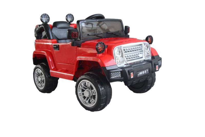 Електромобіль T-7838 RED джип на Bluetooth 2.4G Р / У 2 * 6V4.5AH мотор 2 * 20W з MP3 118*62*50