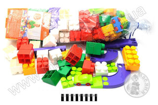 Конструктор "Авто-Блок" №4 88 деталей 1807 Colorplast