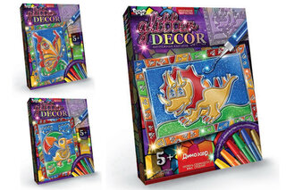 Набір креативної творчості "GLITTER DECOR" GD-01-01U,02U,03U...06U DANKO
