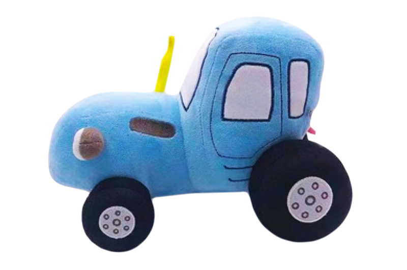 М'яка іграшка BT1020R (40шт) Трактор, музичний, рос.мова, р-р іграшки - 20 см, в пакеті
