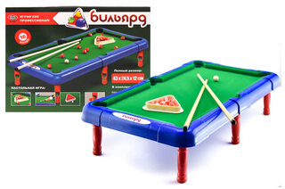 Більярд Joy Toy 2264 (36шт/2) коробка 43,5*33*3,5см