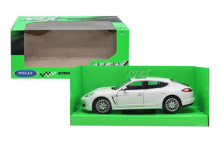 Машина метал 24011W "WELLY"1:24 PORSCHE PANAMERA S, 2 кольори, в коробці 23*11*10 см