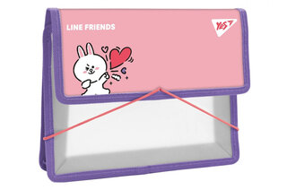 Папка для зошитів Yes  пласт. на резинці В5 "Line Friends. Cony" 492210