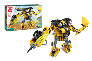Конструктор 4805 Unlimited ideas-Engineering Machinery 509 деталей коробка 52*6,5*34 см