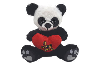 М'яка іграшка Панда з серцем 18см