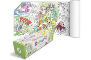 Розмальовка "Зоопарк" в коробці (розмір 70*16см) 300327 DoDo