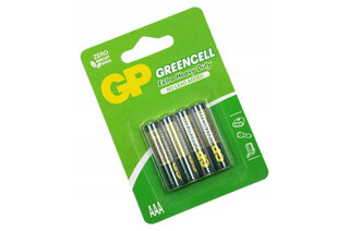 Батарейки GP 24G R3 Greencell C4 4шт.