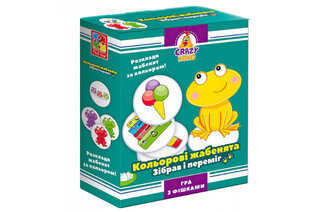 Настільна гра "Crazy Koko. Кольорові жабенята" VT8025-06 VladiToys