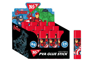 Клей-олівець YES 8г, PVA Marvel.Avengers