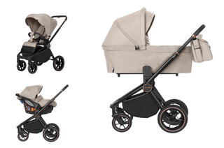 Коляска універсальна CARRELLO Epica/G CRL-8511/1 (3in1) Almond Beige