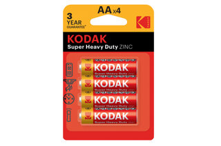 Батарейки KODAK EXTRA HEAVY DUTY сольова LR06 4 шт.