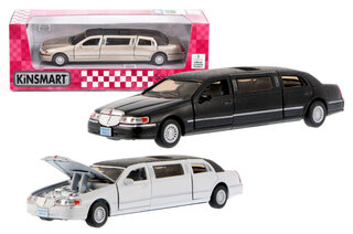 Модель лімузин LINCOLN 7'' KT7001W TOWN CAR метал.інерц.відкр.дв.і капот.3кол.кор.