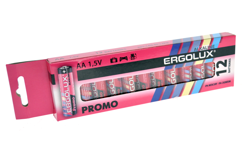 Батарейка ERGOLUX lr06 12шт.