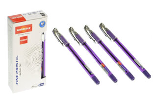 РУЧКА UNIMAX UX-111-11 Fine Point Dlx фіолет.