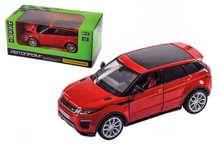 Машина металева АВТОПРОМ 68464 "АВТОПРОМ",1:32  2017 Land Rover Range Rover Evoque HSE, на батарейки, світло, звук, відкриваються двері, коробка 18*9*9 см