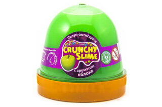 Лизун-антистрес 80088 TM Mr.Boo Crunchy slime Яблуко 120г.