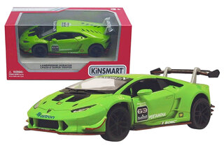 Модель легкова LAMBORGHINI HURACAN-LP620-2 5'' KT5389W металічна інерційна .відкриваються двері