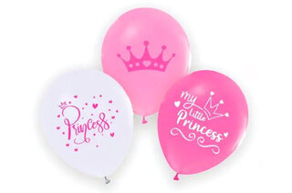 Латексні повітряні кульки 12" (30см.) "Princess" асорті 11141 ТМ "Твоя Забава"  50шт.