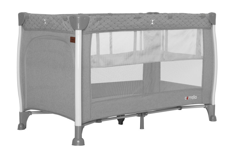 Манеж CARRELLO Polo+ CRL-11606 Silver Grey