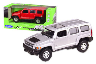 Машина металева 39887CW "WELLY"1:36 HUMMER H3, відкрив. двері, 2 кольори, в кор.18*8*8 см