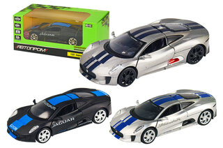 Машина металева 68399 "АВТОПРОМ",1:32 Jaguar C-X75, 3 кольори, світло, звук, в коробці 18*9*8 см