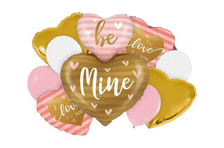 Набір з 9 повітряних кульок "Be mine" ТМ "Твоя Забава"