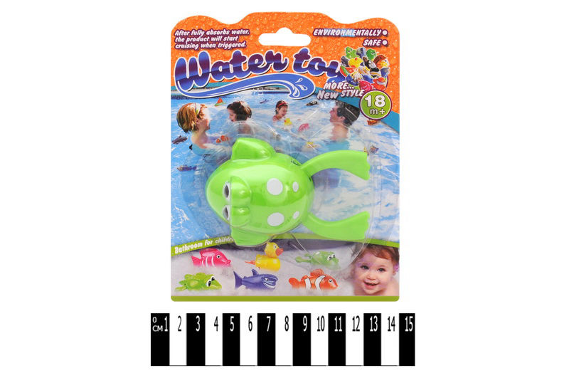 Іграшка для ігор у воді Жабка YS1378-10A р.14*4,5*18,5см (шт.)