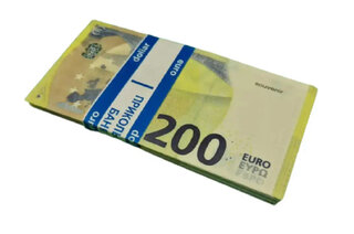 Сувенірні гроші 200 Євро (80шт/уп)