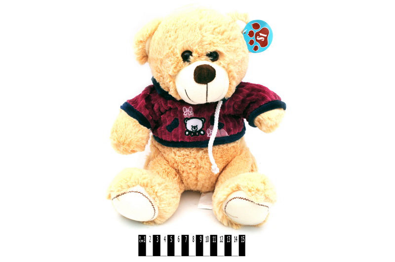 Ведмедик в кофті 30см 00014