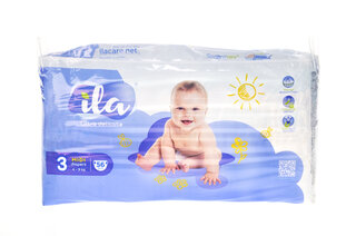 Підгузники ILA Ultra delicate "3 MIDI 4-9кг, 56шт в уп