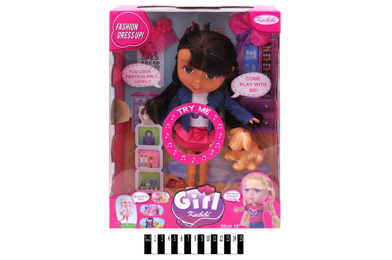Лялька з аксесуарами Girl Каibib BLD111-2 р.27*35.5*11.5см (шт.)