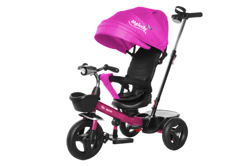 Велосипед триколісний TILLY Melody T-385 малиновий