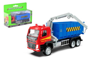 Машина метал АВТОПРОМ 67704K 1:72 Volvo Crane Truck, рухомі елементи, у коробці 13,5*7*5 см