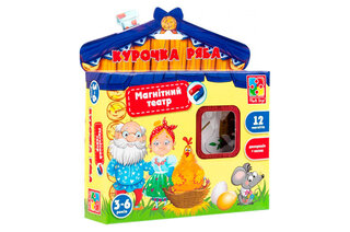 Настільна гра "Магнітний театр. Курочка Ряба" VT3206-31 VladiToys
