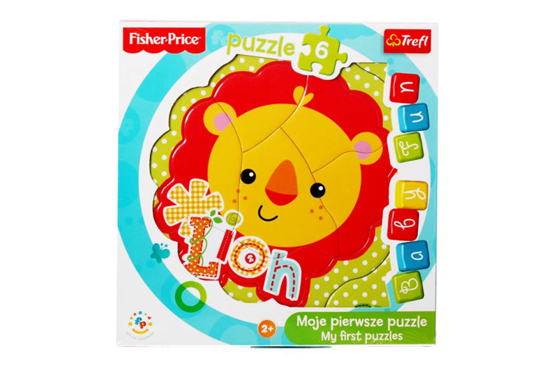 Пазли 36120 Baby Fun "Левеня" 6ел. Trefl