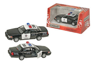Модель легкова KINSMART FORD CROWN VICTORIA 5'' KT5327W Police метал., інерц., відкр. двері, коробка