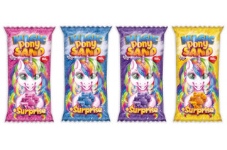 Креативна творчість "Кінетичний пісок "Magic Pony Sand" 150гр MPS-01-01,02,03,04 DANKO