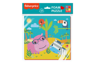 Пазли фомові "Fisher-Price. Бегемот та зебра" VT1109-04 VladiToys